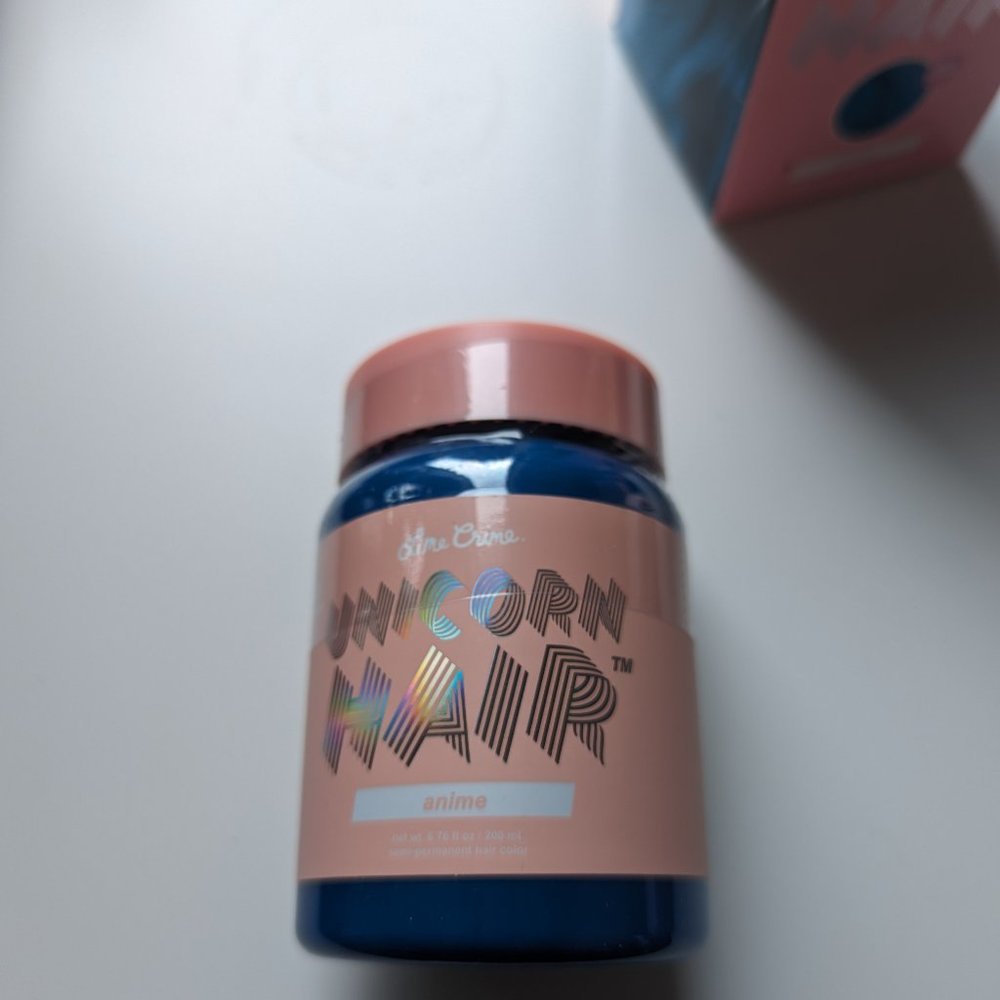 BRAND NEW Lime Crime Unicorn Hair Anime Blue Dye, 6.76oz